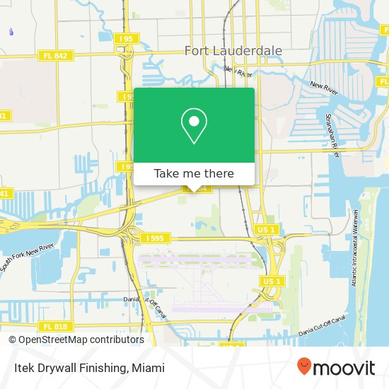 Itek Drywall Finishing map