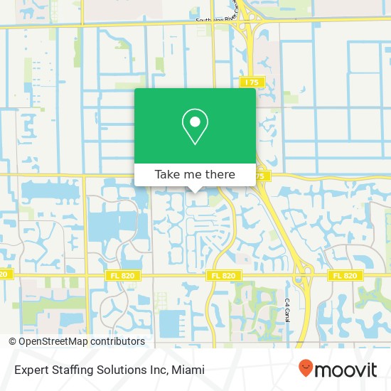 Expert Staffing Solutions Inc map