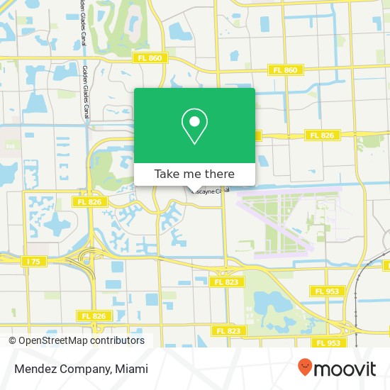 Mendez Company map