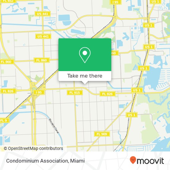 Condominium Association map