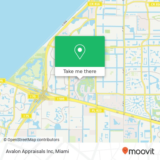 Avalon Appraisals Inc map