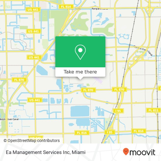 Mapa de Ea Management Services Inc