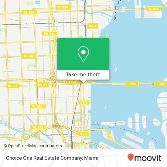 Choice One Real Estate Company map