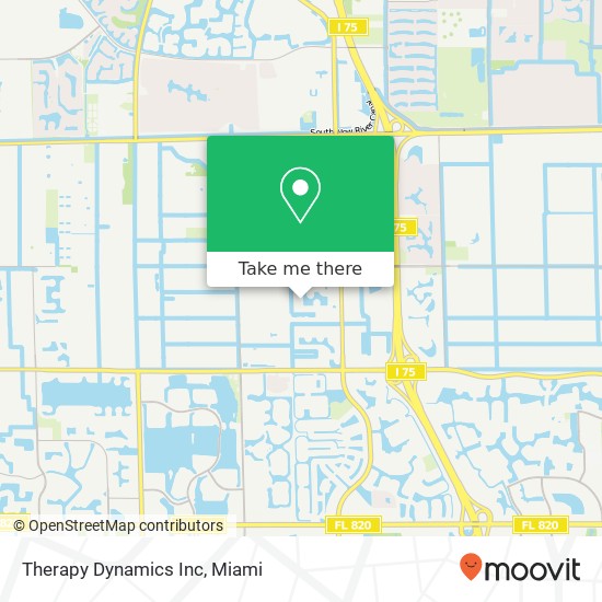 Therapy Dynamics Inc map