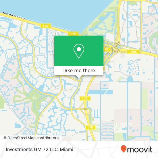 Mapa de Investments GM 72 LLC
