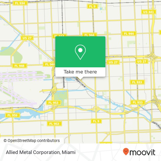 Allied Metal Corporation map