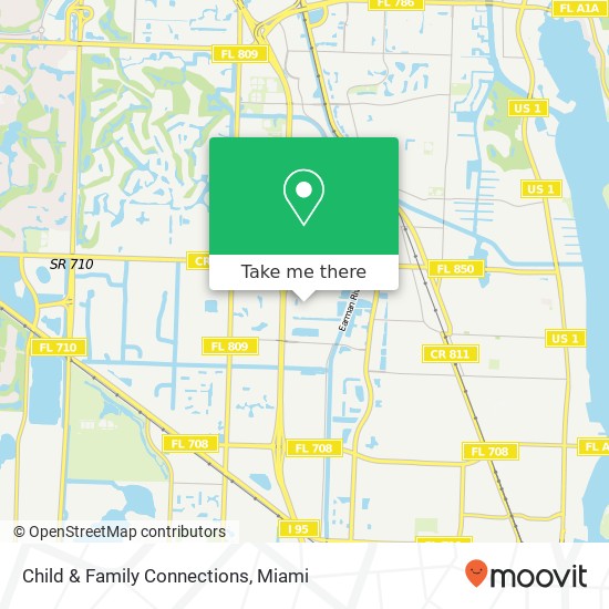 Mapa de Child & Family Connections