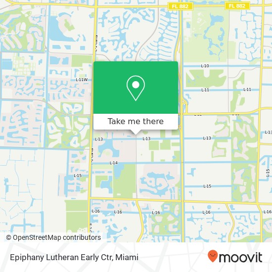 Epiphany Lutheran Early Ctr map