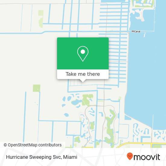 Hurricane Sweeping Svc map