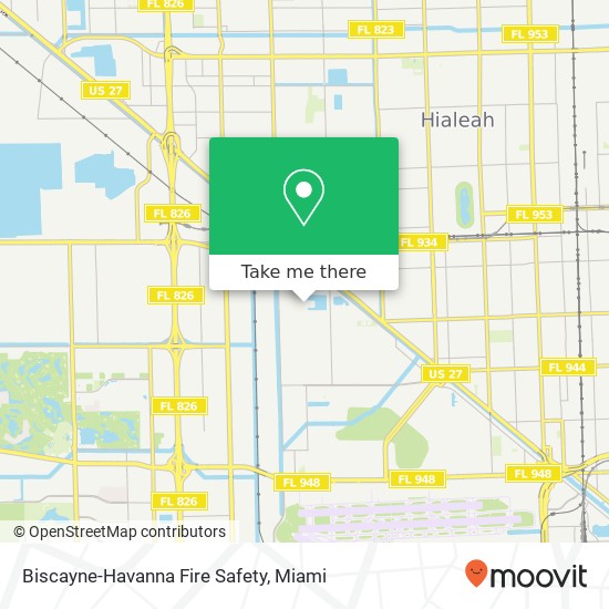 Biscayne-Havanna Fire Safety map