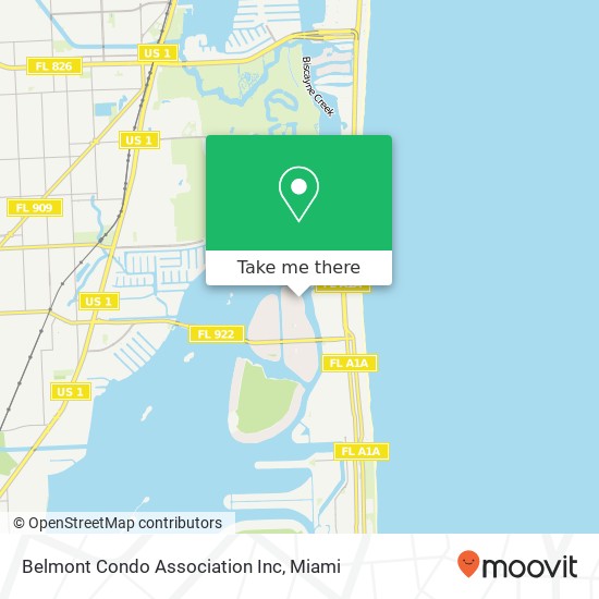 Belmont Condo Association Inc map