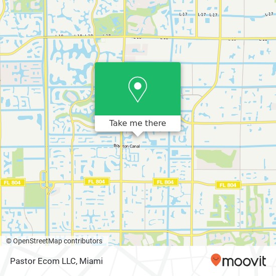 Pastor Ecom LLC map