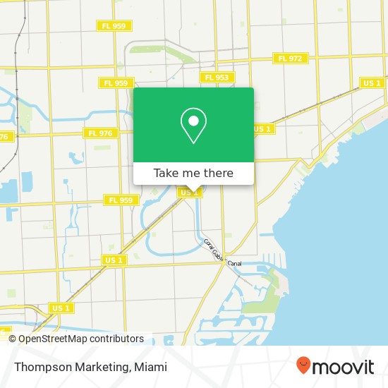 Mapa de Thompson Marketing