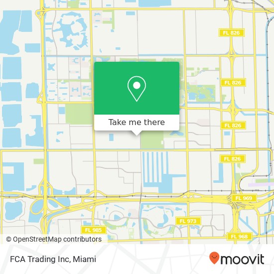 Mapa de FCA Trading Inc