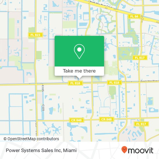 Mapa de Power Systems Sales Inc