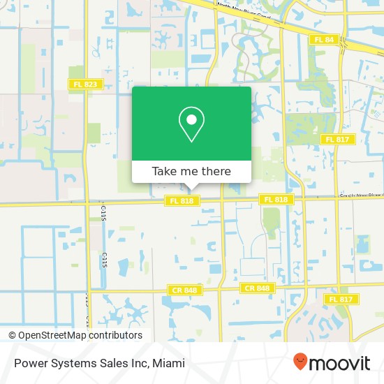 Power Systems Sales Inc map