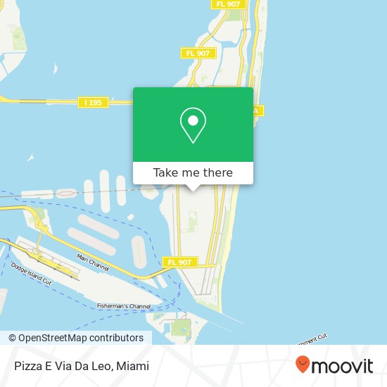 Mapa de Pizza E Via Da Leo