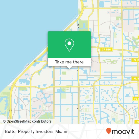 Mapa de Butter Property Investors