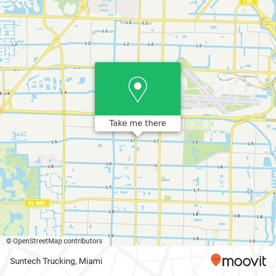 Mapa de Suntech Trucking