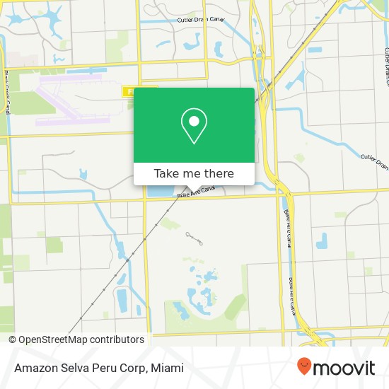 Amazon Selva Peru Corp map