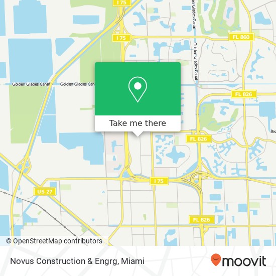 Mapa de Novus Construction & Engrg