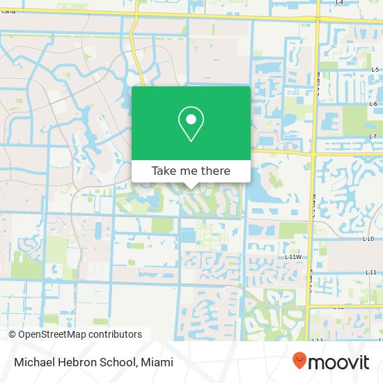 Michael Hebron School map