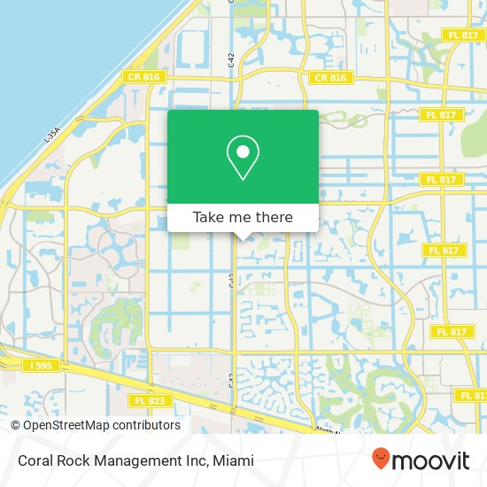 Coral Rock Management Inc map