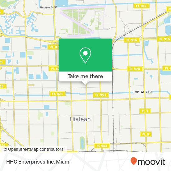 Mapa de HHC Enterprises Inc