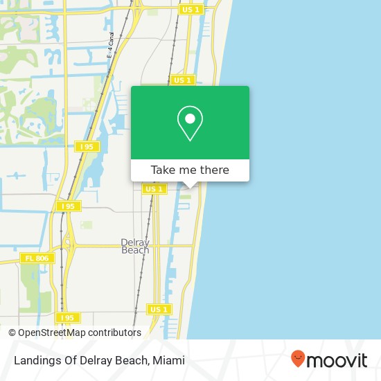 Mapa de Landings Of Delray Beach