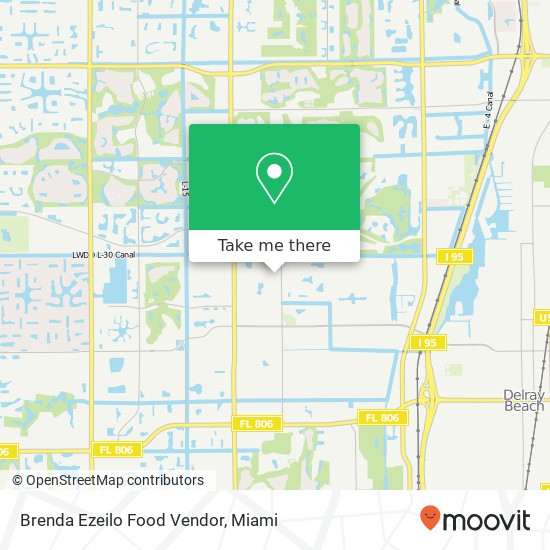 Brenda Ezeilo Food Vendor map