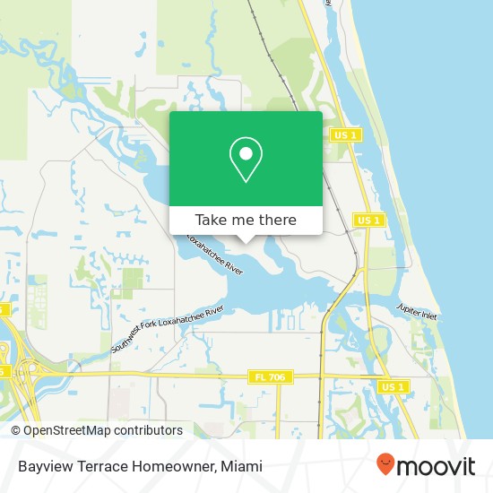 Mapa de Bayview Terrace Homeowner