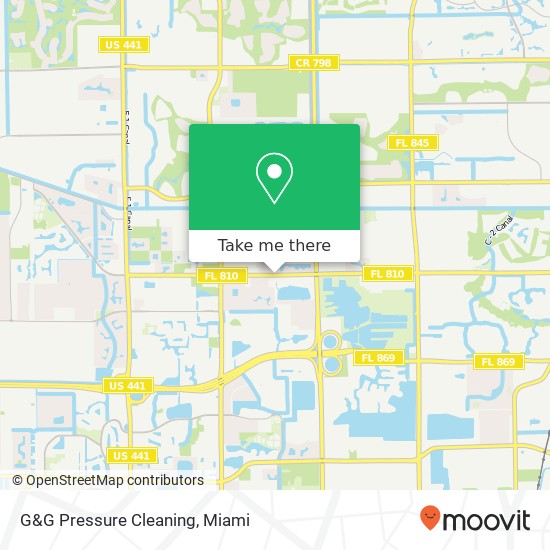 G&G Pressure Cleaning map