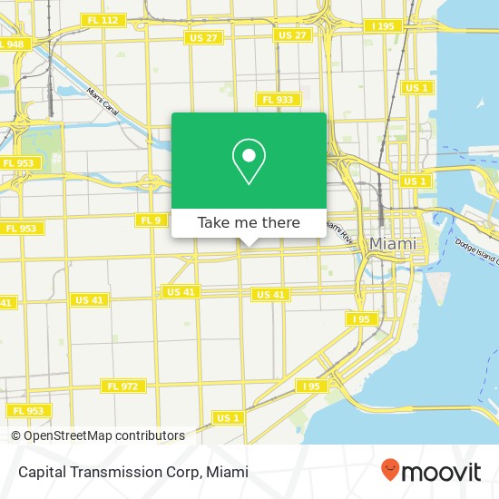Capital Transmission Corp map