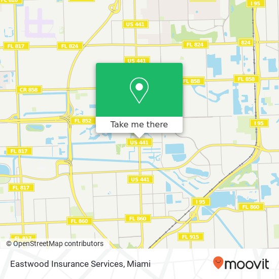 Mapa de Eastwood Insurance Services