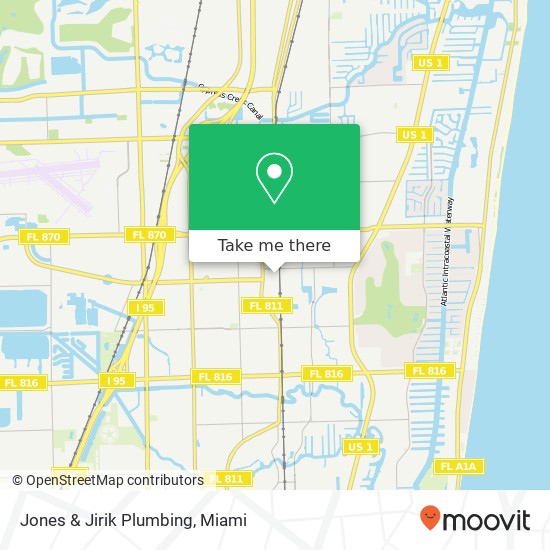 Jones & Jirik Plumbing map