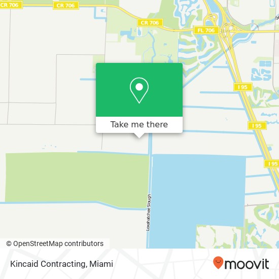 Mapa de Kincaid Contracting