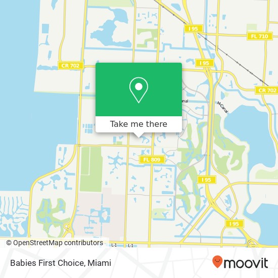 Babies First Choice map