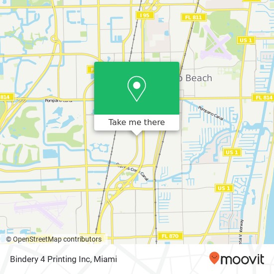 Bindery 4 Printing Inc map