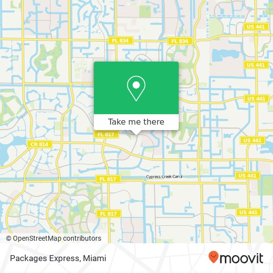 Packages Express map