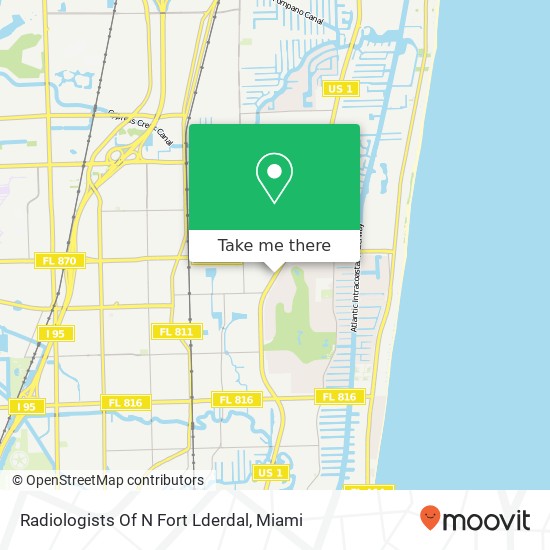 Mapa de Radiologists Of N Fort Lderdal