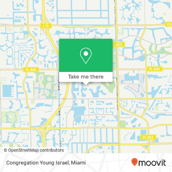Congregation Young Israel map