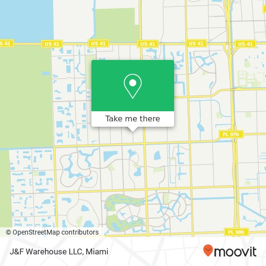 J&F Warehouse LLC map