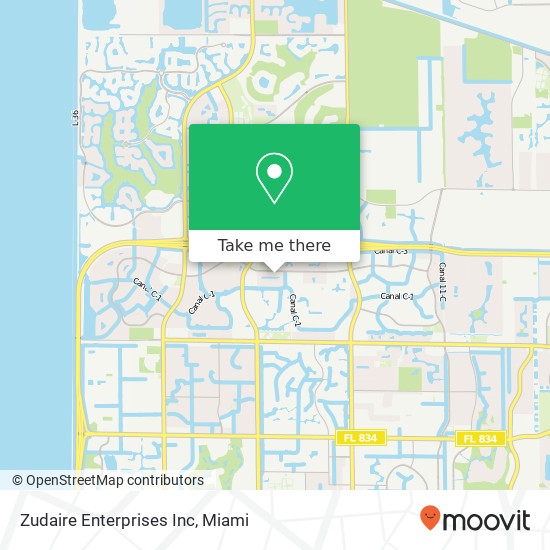 Zudaire Enterprises Inc map