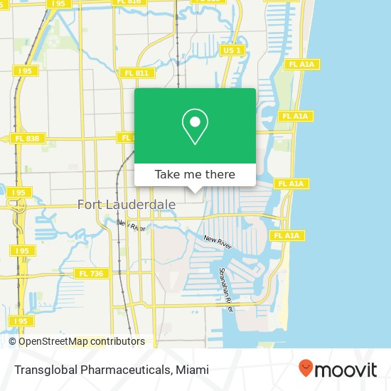 Mapa de Transglobal Pharmaceuticals