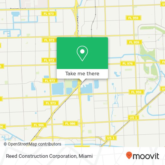 Mapa de Reed Construction Corporation