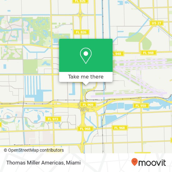 Thomas Miller Americas map