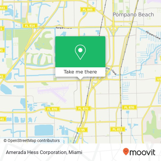 Amerada Hess Corporation map