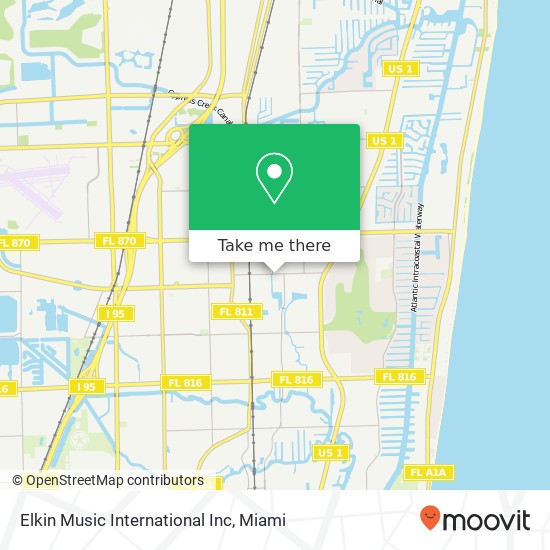 Elkin Music International Inc map