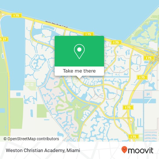 Mapa de Weston Christian Academy