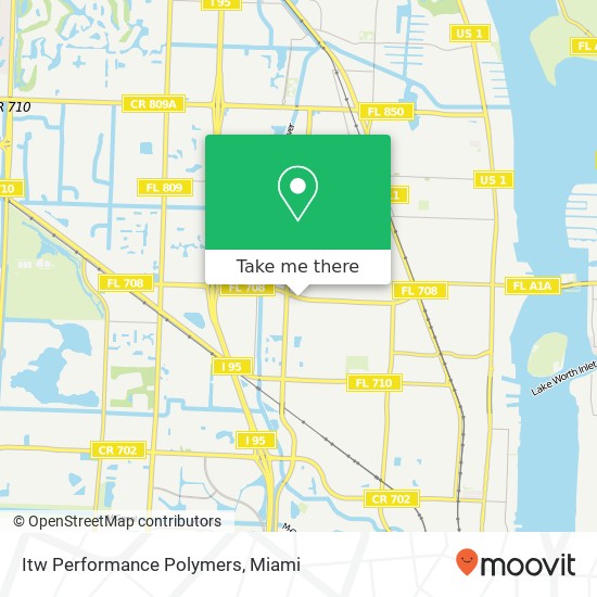 Mapa de Itw Performance Polymers